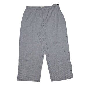 Christopher and Banks Cropped Pants Capri Side Zip Womens 14